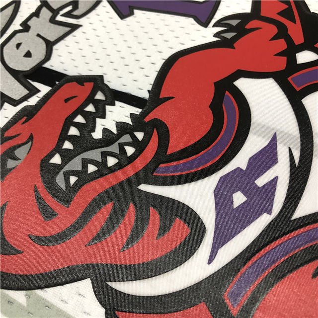 VINCE CARTER TORONTO RAPTORS THROWBACK JERSEY (HEAT APPLIED) - Prime Reps