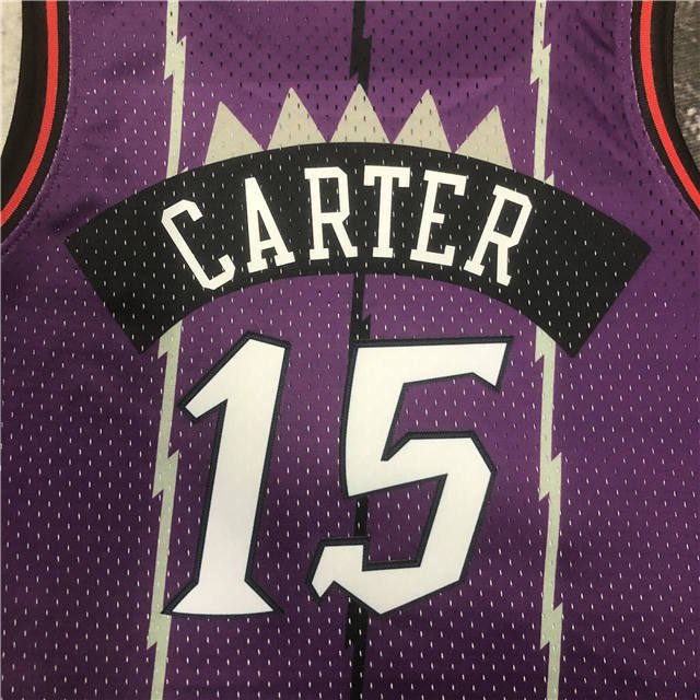VINCE CARTER TORONTO RAPTORS WOMEN'S CROP TOP THROWBACK JERSEY - Prime Reps