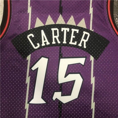 VINCE CARTER TORONTO RAPTORS WOMEN'S CROP TOP THROWBACK JERSEY - Prime Reps