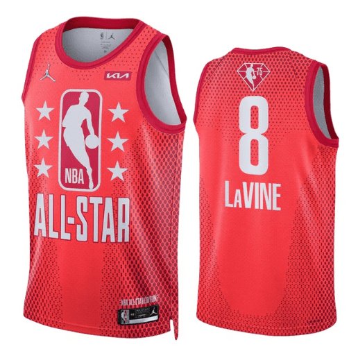 ZACH LAVINE CHICAGO BULLS 2021-22 ALL-STAR JERSEY - Prime Reps