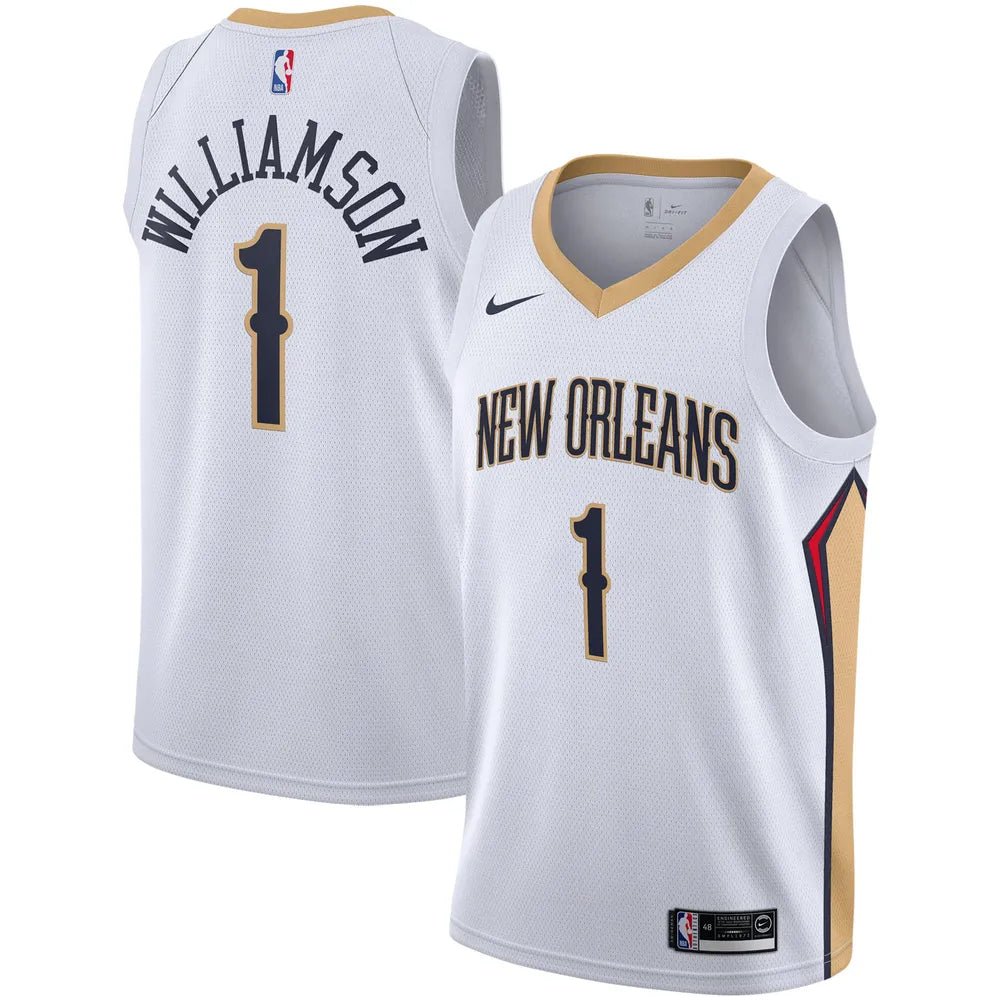 ZION WILLIAMSON NEW ORLEANS PELICANS ASSOCIATION JERSEY - Prime Reps